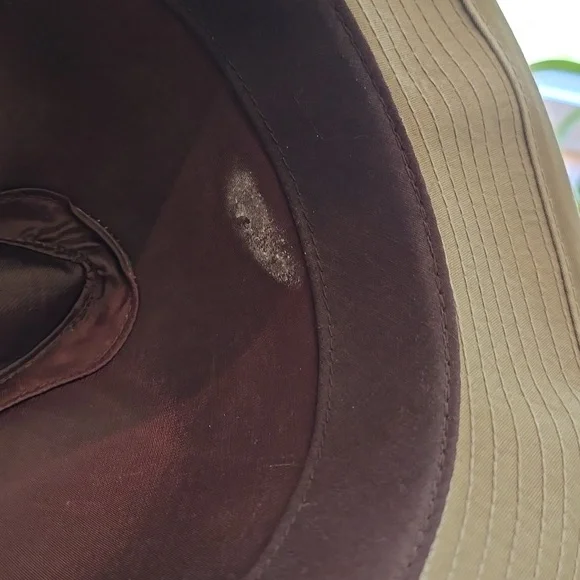 Vintage Men's Olive Green Wool Blend Fedora Hat - Picture 8 of 9